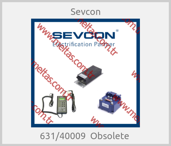 Sevcon-631/40009  Obsolete 