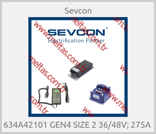 Sevcon - 634A42101 GEN4 SIZE 2 36/48V; 275A 