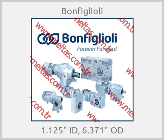Bonfiglioli-1.125" ID, 6.371" OD