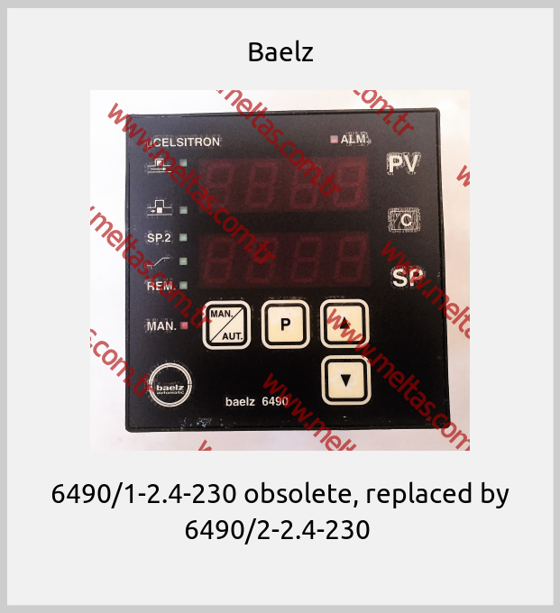 Baelz-6490/1-2.4-230 obsolete, replaced by 6490/2-2.4-230 