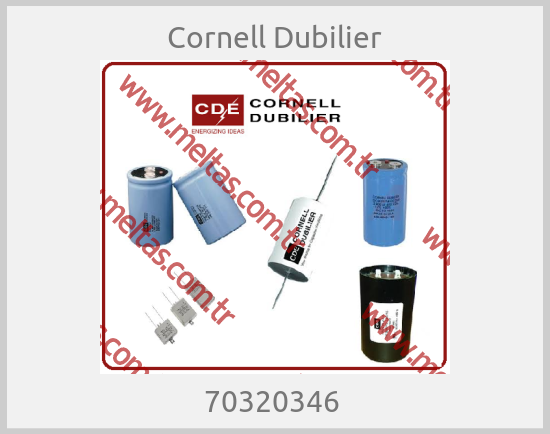Cornell Dubilier - 70320346 