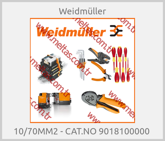 Weidmüller - 10/70MM2 - CAT.NO 9018100000 