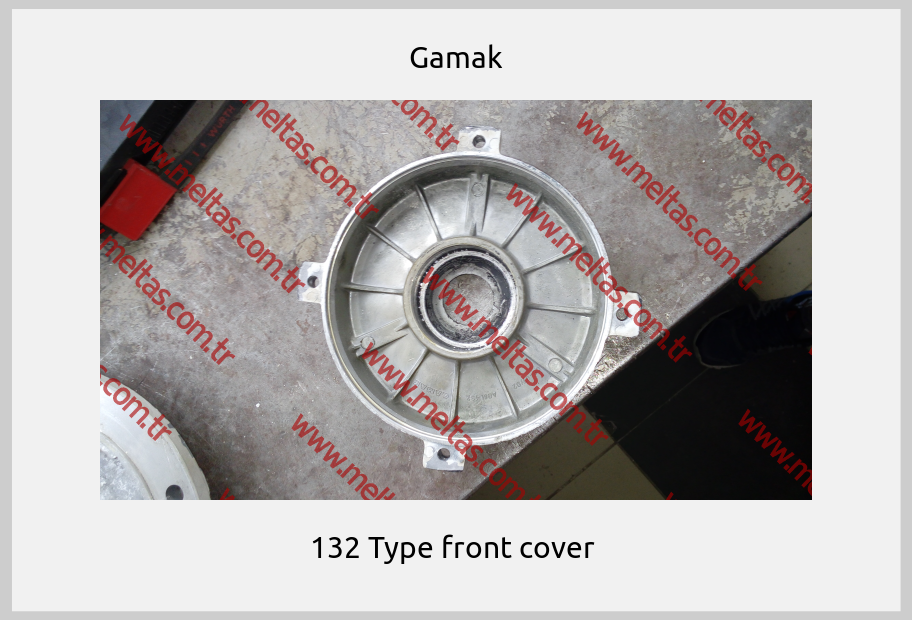 Gamak - 132 Type front cover 