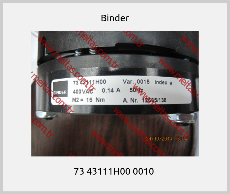 Binder-73 43111H00 0010 