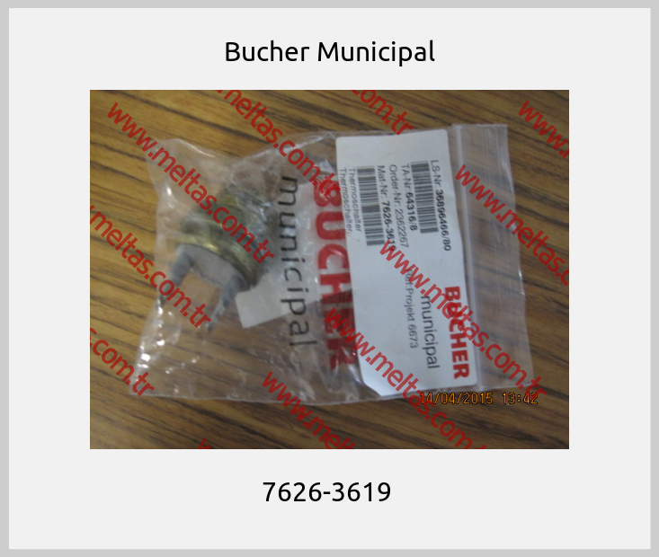 Bucher Municipal - 7626-3619 