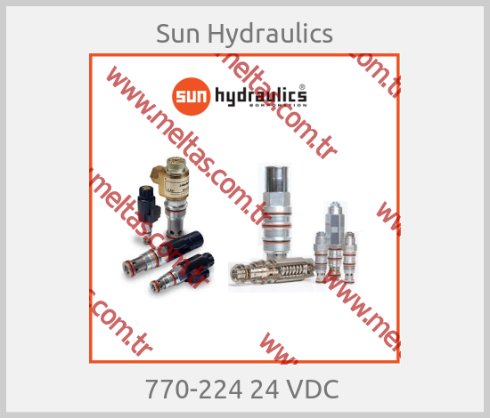 Sun Hydraulics-770-224 24 VDC 