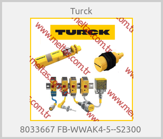 Turck - 8033667 FB-WWAK4-5--S2300 
