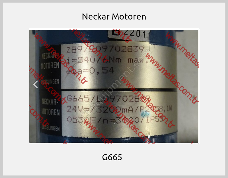 Neckar Motoren - G665  