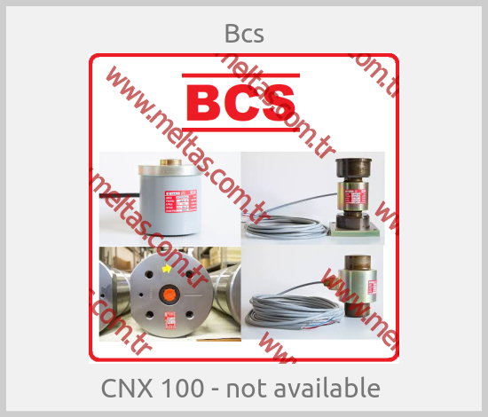 Bcs - CNX 100 - not available 