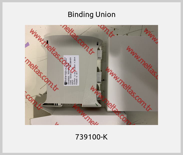 Binding Union - 739100-K