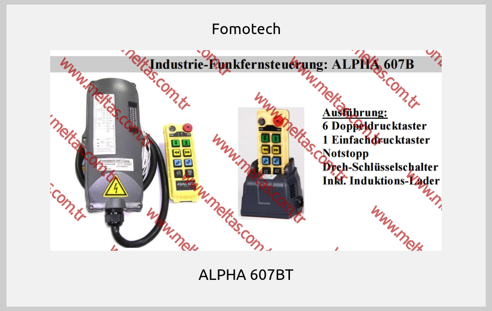 Fomotech - ALPHA 607BT