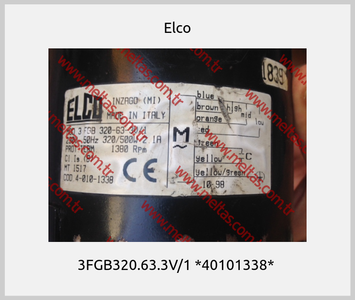 Elco - 3FGB320.63.3V/1 *40101338* 