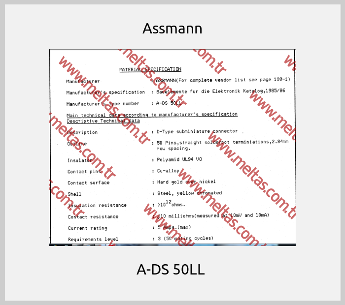 Assmann-A-DS 50LL 