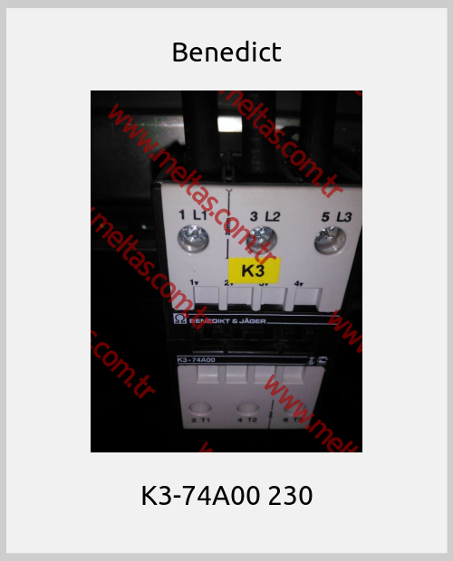 Benedict - K3-74A00 230