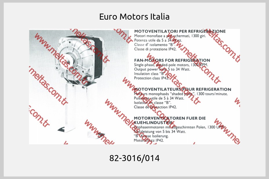 Euro Motors Italia - 82-3016/014