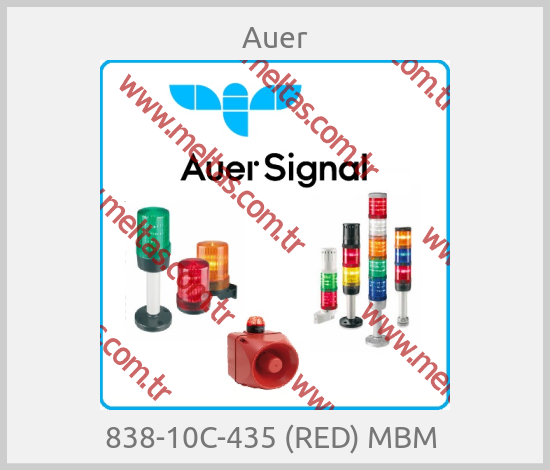 Auer - 838-10C-435 (RED) MBM 