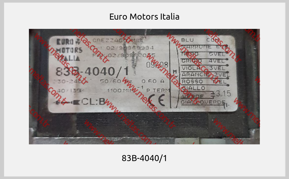 Euro Motors Italia - 83B-4040/1