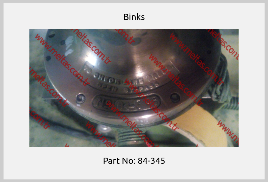 Binks-Part No: 84-345