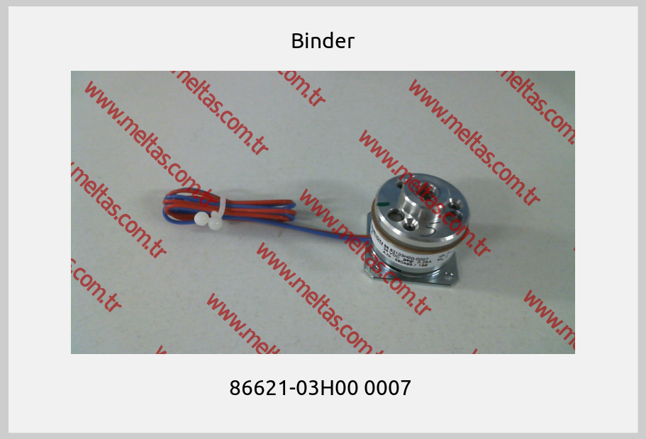 Binder - 86621-03H00 0007 