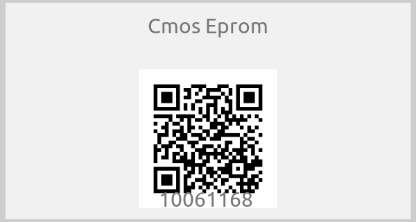 Cmos Eprom - 10061168 