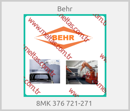 Behr - 8MK 376 721-271 
