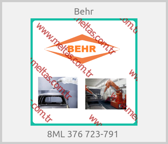 Behr - 8ML 376 723-791 