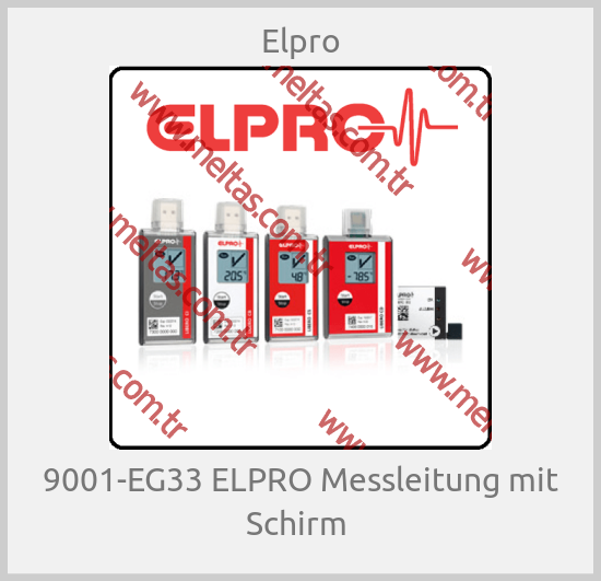 Elpro - 9001-EG33 ELPRO Messleitung mit Schirm 