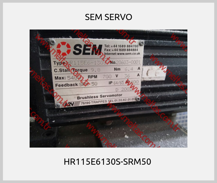 SEM SERVO - HR115E6130S-SRM50 