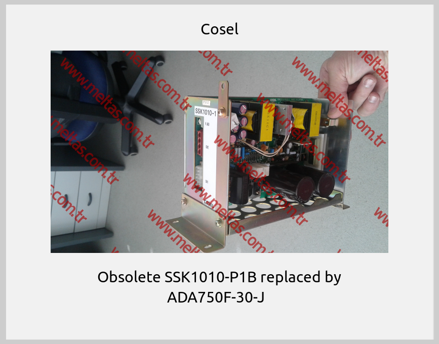 Cosel - Obsolete SSK1010-P1B replaced by ADA750F-30-J  