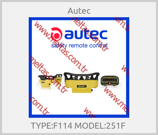Autec-TYPE:F114 MODEL:251F 