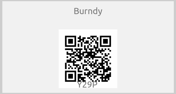 Burndy - Y29P 