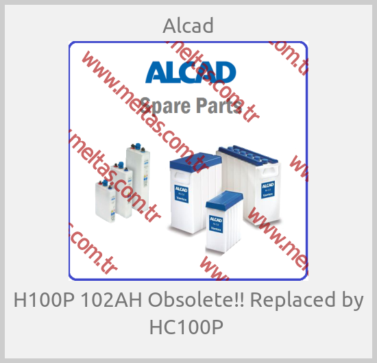Alcad - H100P 102AH Obsolete!! Replaced by HC100P 
