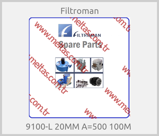 Filtroman - 9100-L 20ΜM A=500 100M 