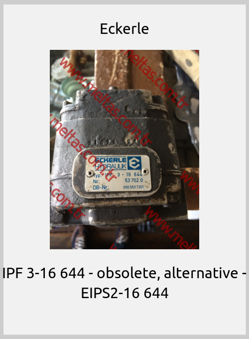 Eckerle - IPF 3-16 644 - obsolete, alternative - EIPS2-16 644