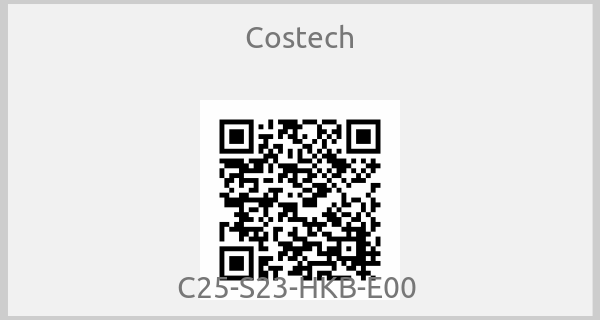 Costech - C25-S23-HKB-E00 