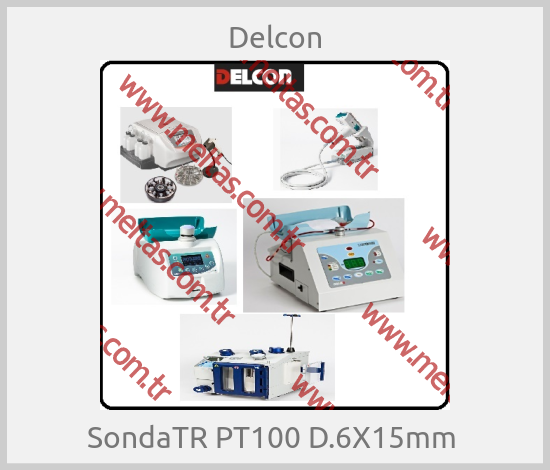 Delcon-SondaTR PT100 D.6X15mm 