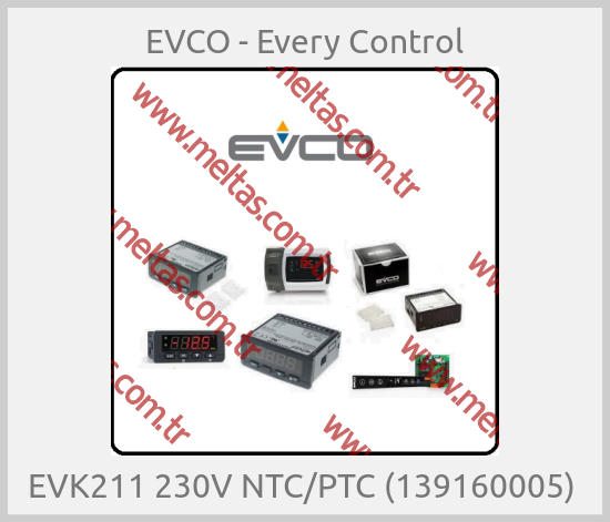 EVCO - Every Control - EVK211 230V NTC/PTC (139160005) 