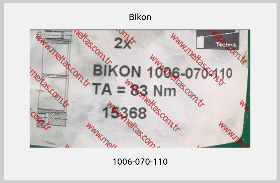 Bikon-1006-070-110