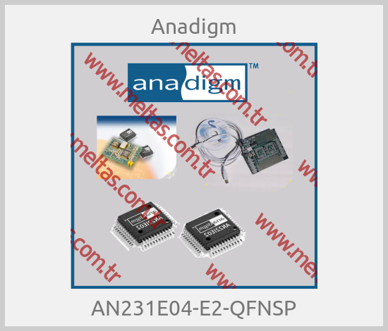 Anadigm - AN231E04-E2-QFNSP