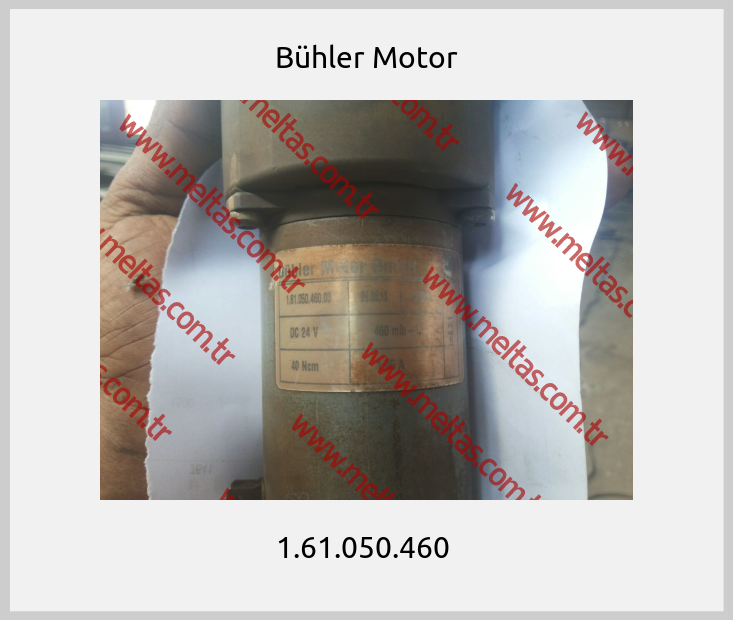 Bühler Motor - 1.61.050.460 