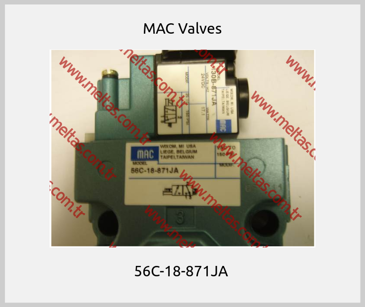 МAC Valves-56C-18-871JA 