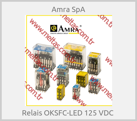 Amra SpA - Relais OKSFC-LED 125 VDC 