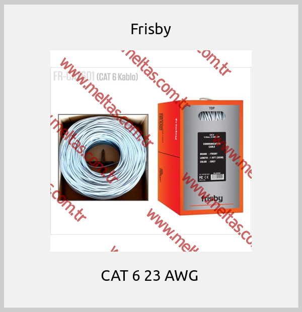 Frisby-CAT 6 23 AWG 