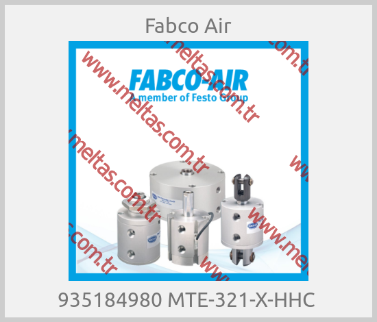 Fabco-935184980 MTE-321-X-HHC 