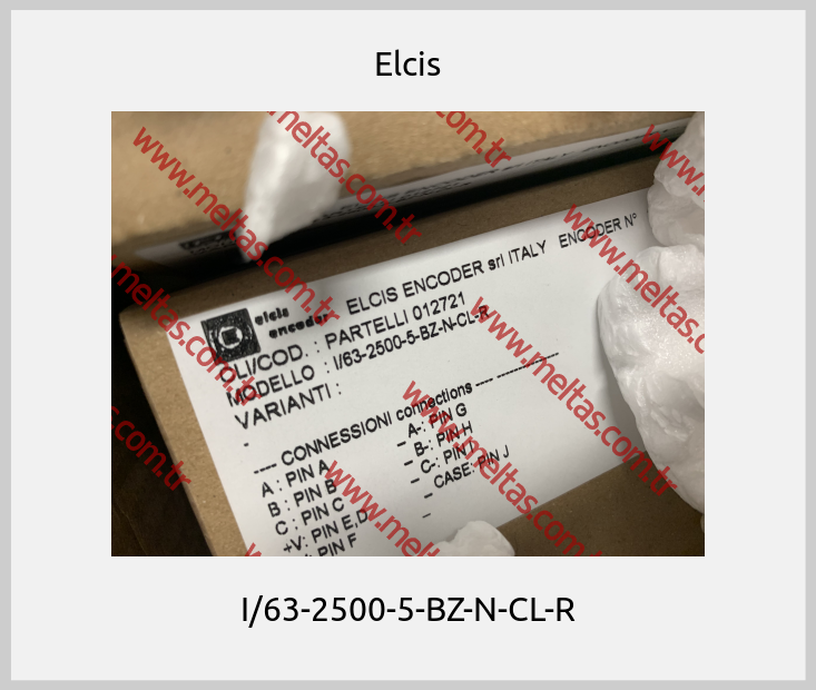 Elcis - I/63-2500-5-BZ-N-CL-R