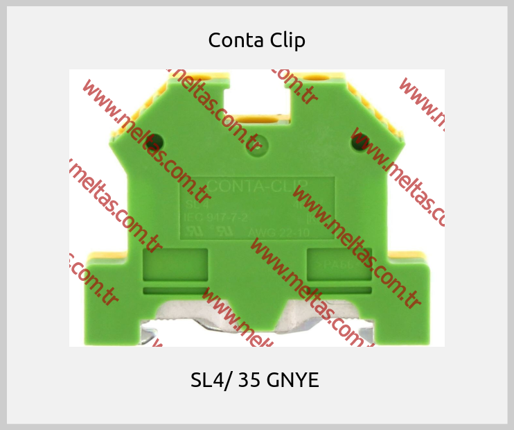 Conta Clip - SL4/ 35 GNYE 