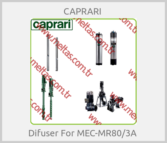 CAPRARI  - Difuser For MEC-MR80/3A 