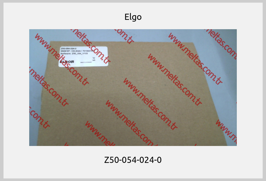Elgo - Z50-054-024-0