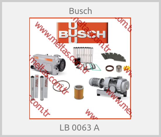 Busch - LB 0063 A 
