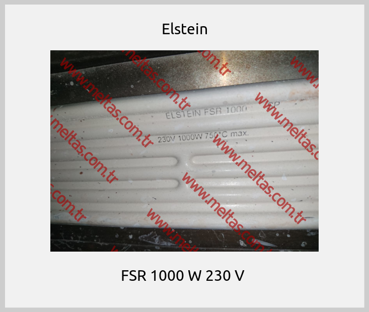 Elstein - FSR 1000 W 230 V 